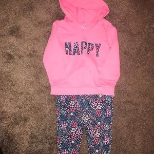 Carters Hoodie & Leggings, 24mo
